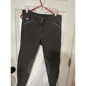 Piper by Smartpak Horse Riding Pants Breeches Women's 32R Stretch EUC Equestrian